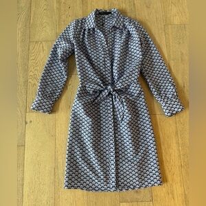 Daniela Corte Floral Dress Purple Size 38